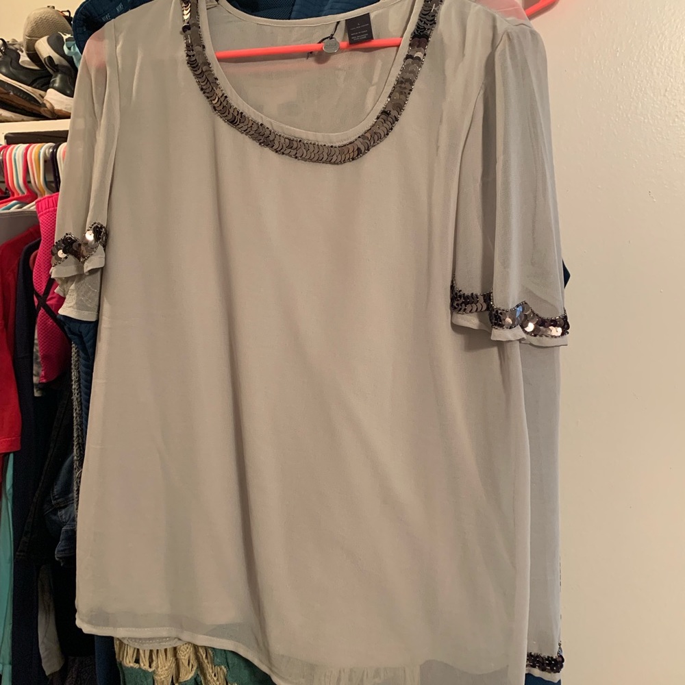 Bke top large wore once to country music concert